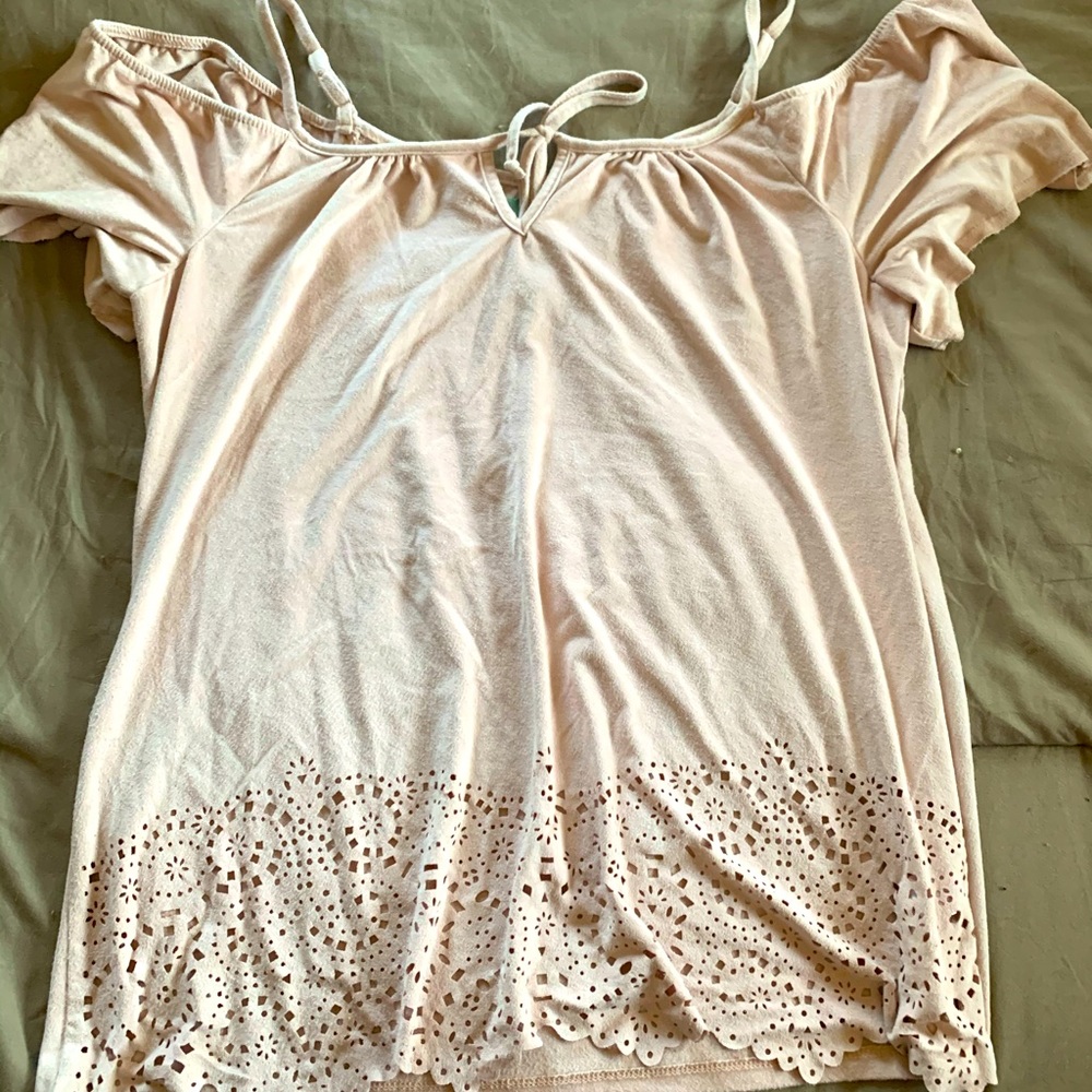 Off the shoulder shirt